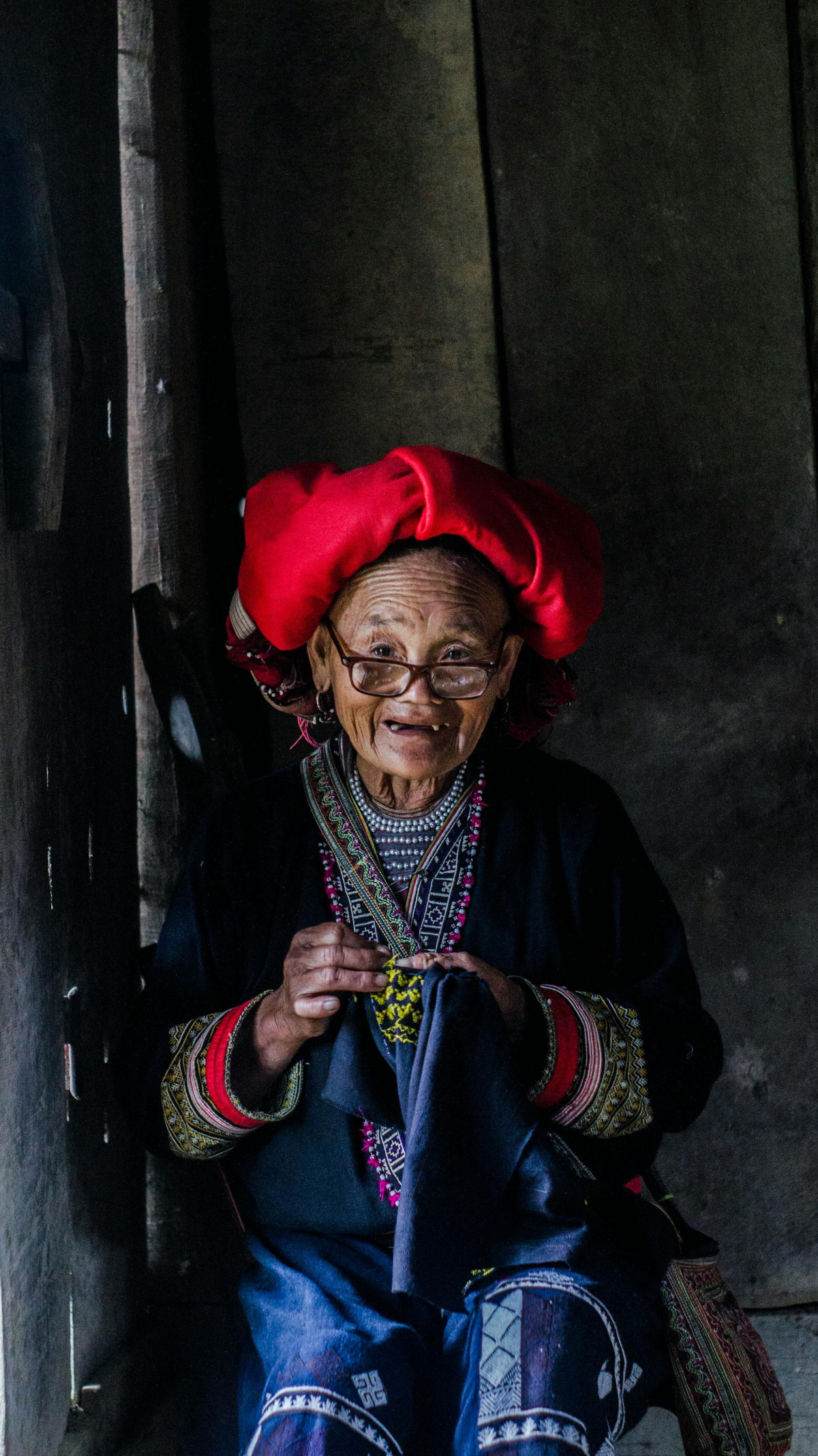 Dao-kvinne i Ha Giang