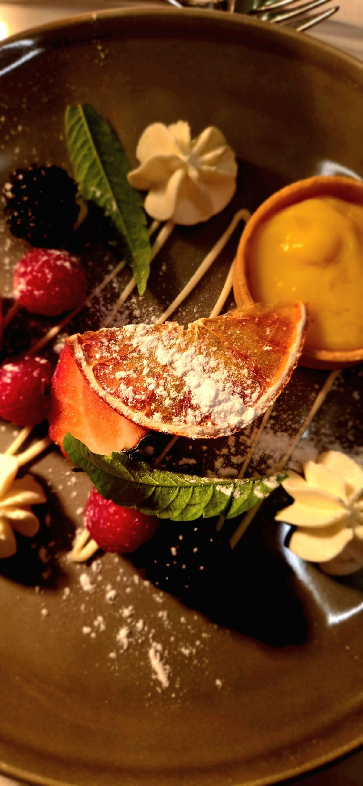 Dessert på italiensk aften - himmelsk!