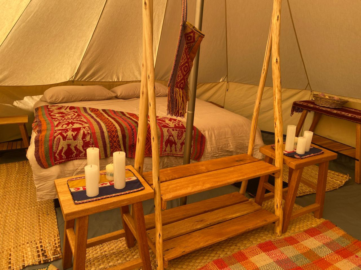 Telt i campen - Choquecancha   