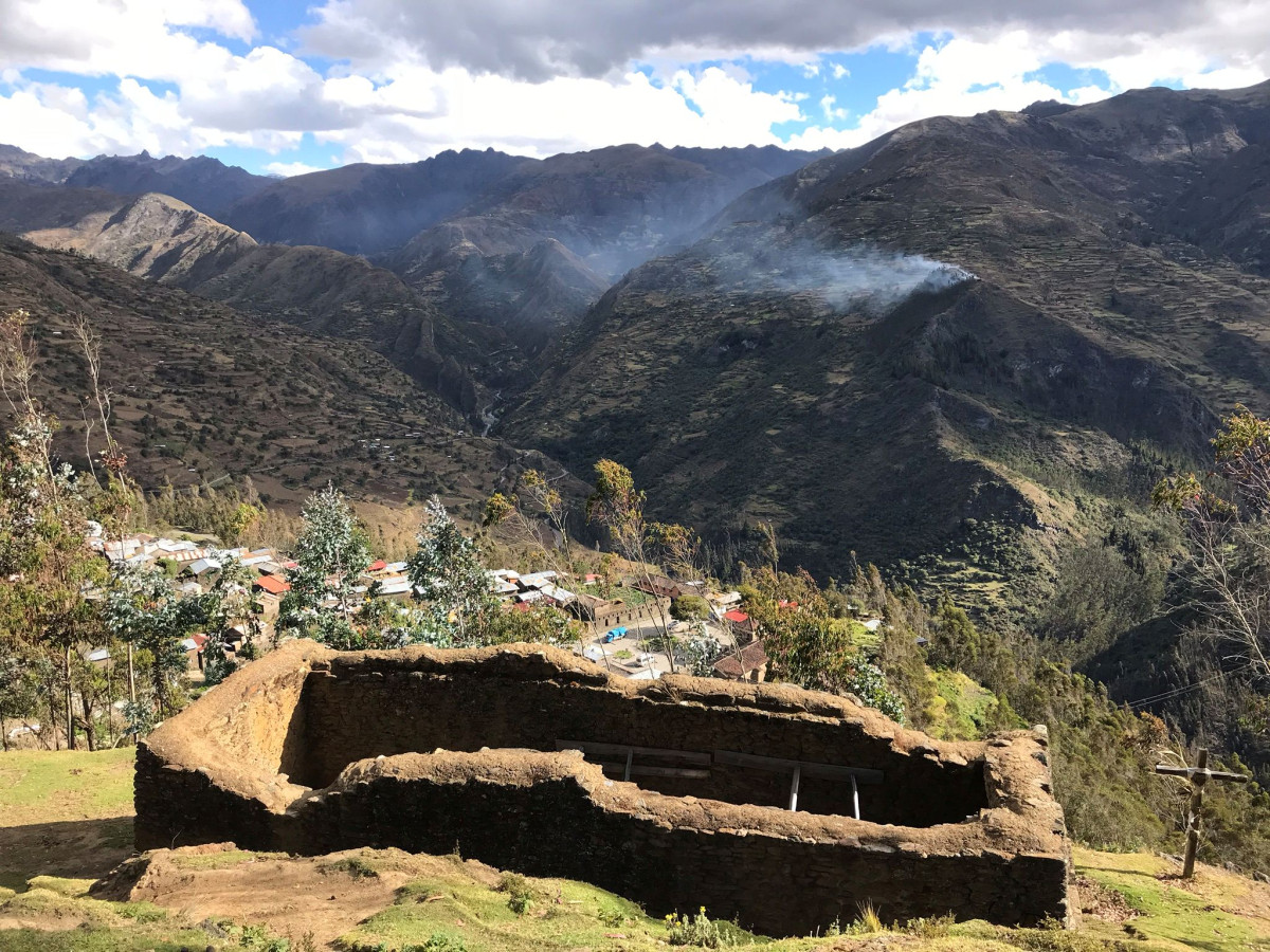 Choquecancha sett fra "oven"   