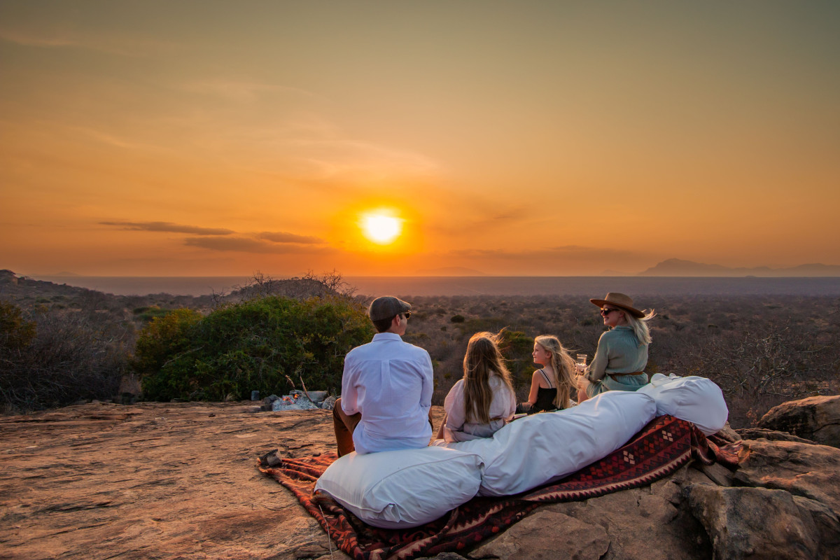Spinnvilt vakker solnedgang på Kipalo Hills  |    Foto:  Secluded Africa 