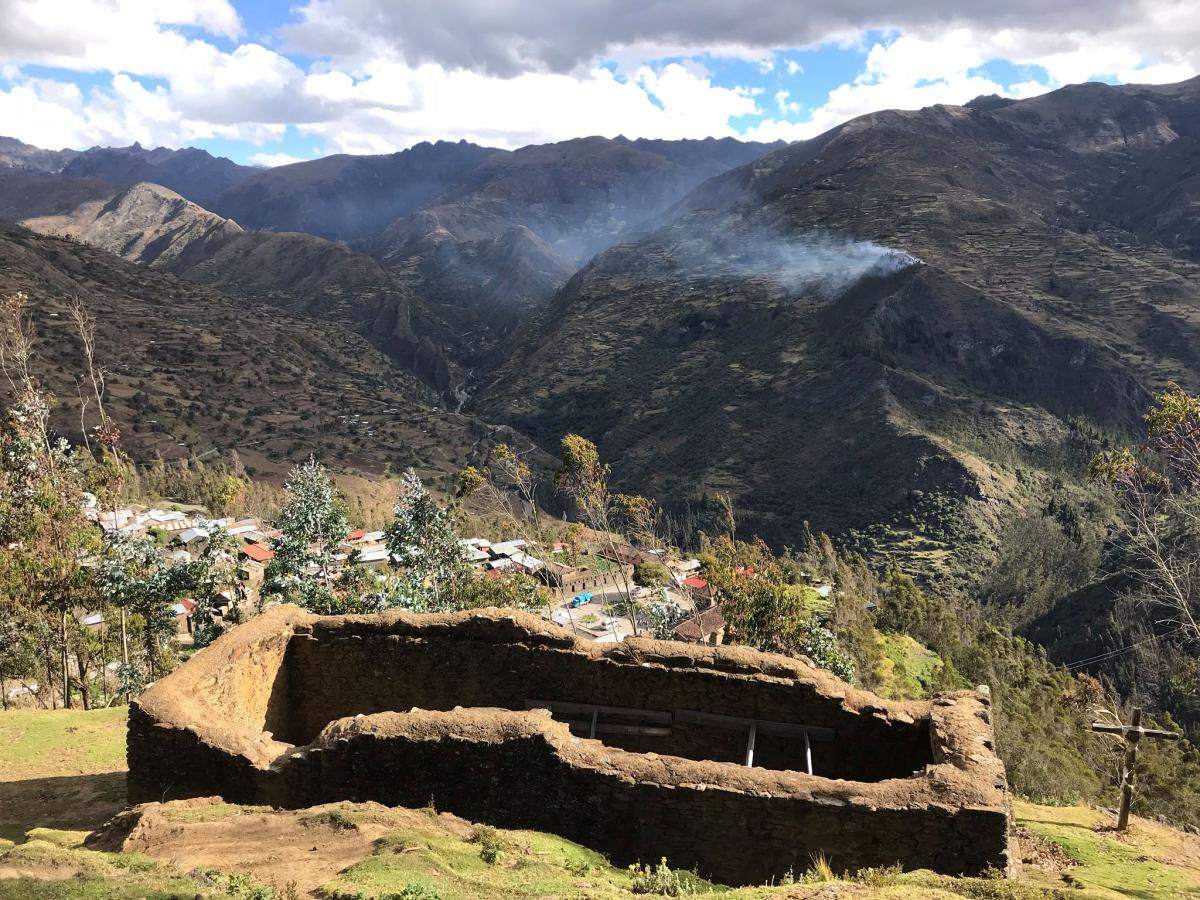 Choquecancha sett fra "oven"   