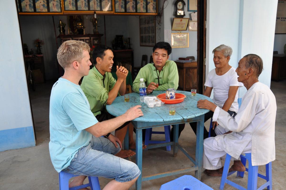 Lokale møter Mekong  |    Foto:  Wenche Tvenge - lamme.no 