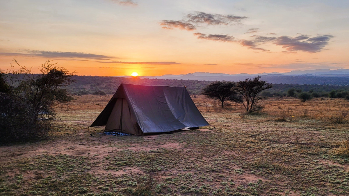 A tent with a view - Laikipia
