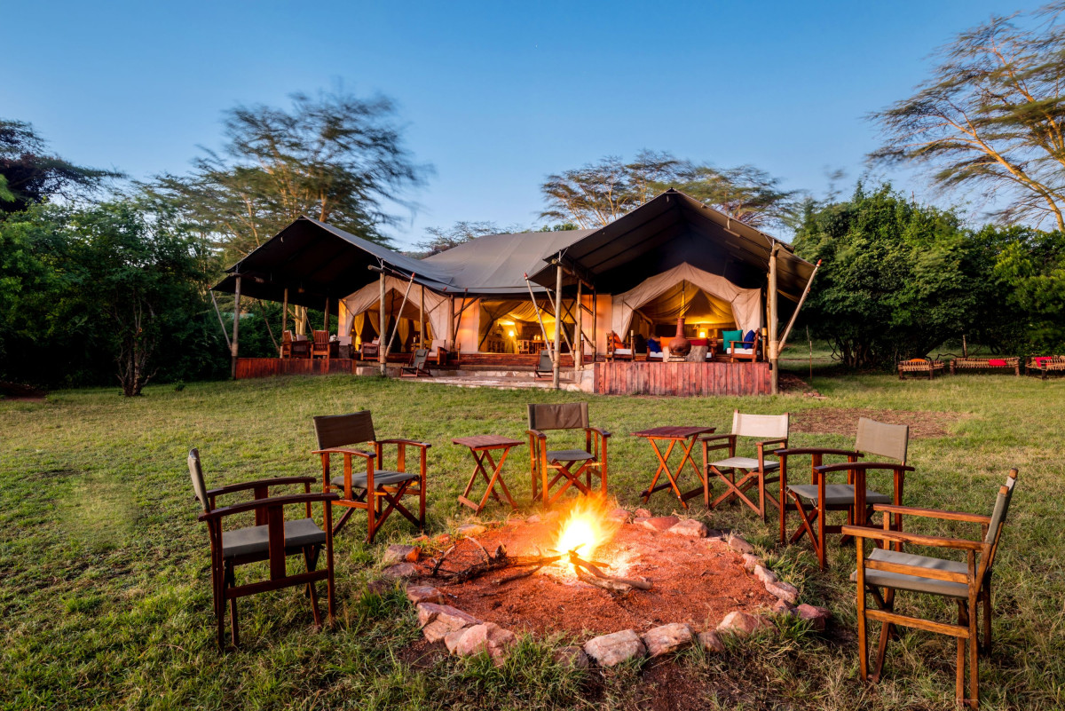 Messeteltet ved Instinct of the Mara - Masai Mara   |    Foto:  Secluded Africa 