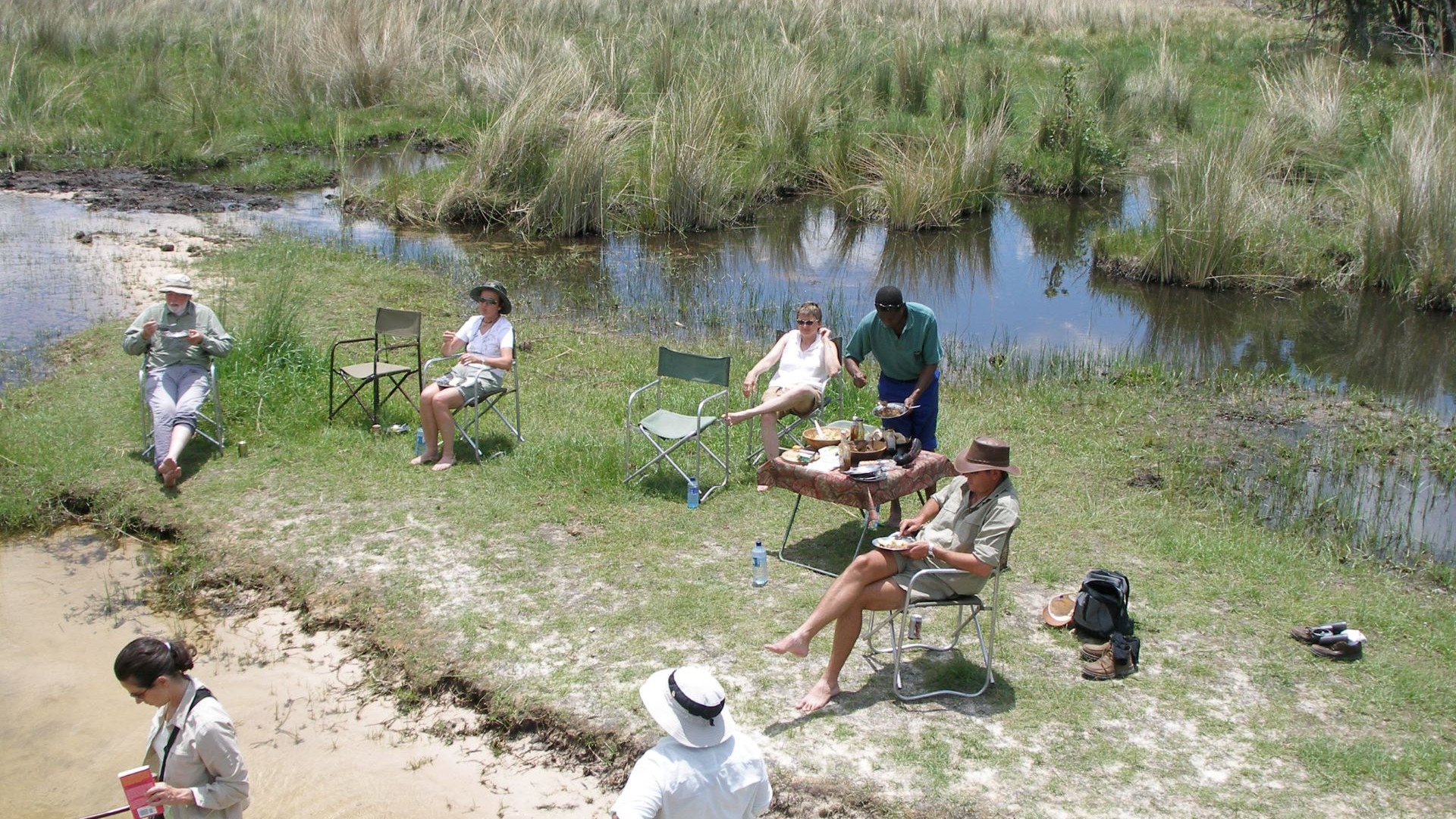 Safari-magi i Botswana