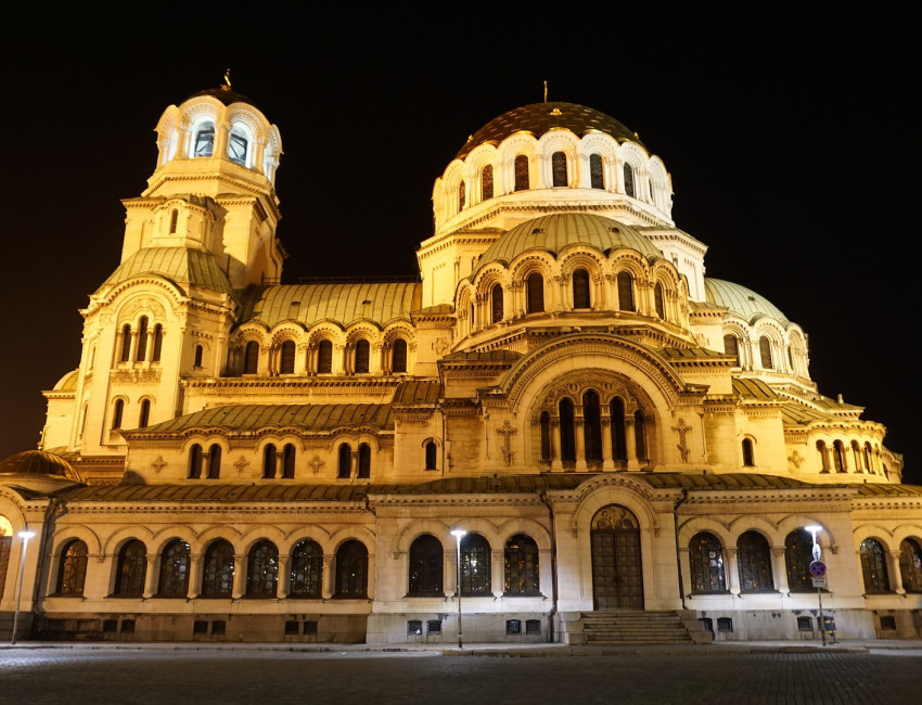 Alexander Nevsky-katedralen i Sofia - Bulgaria