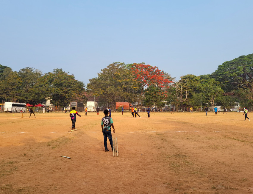 En tidlig søndag morgen i Fort Kochi - her kan du teste om du duger i cricket