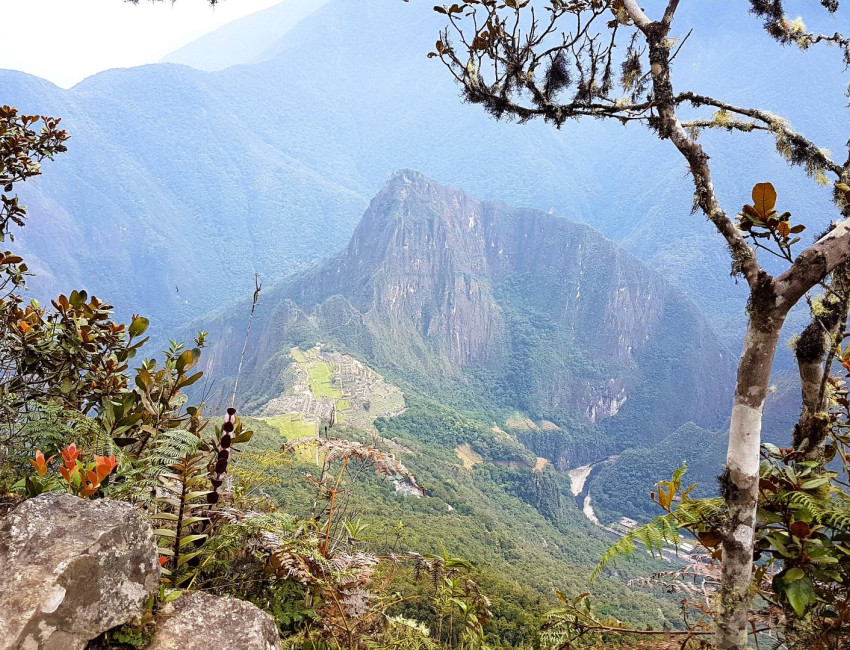 Magisk utsikt over Machu Picchu - Peru