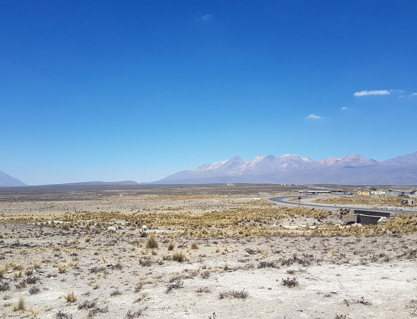 På vei fra Arequipa til Colca-dalen