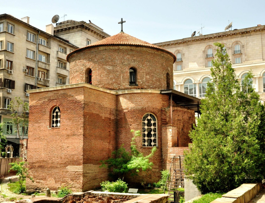 St. George rotunda-kirken i Sofia - Bulgaria