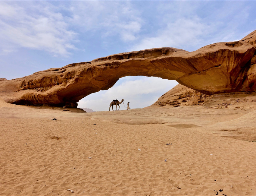 Wadi Rum og naturens egne kunstverk - Jordan