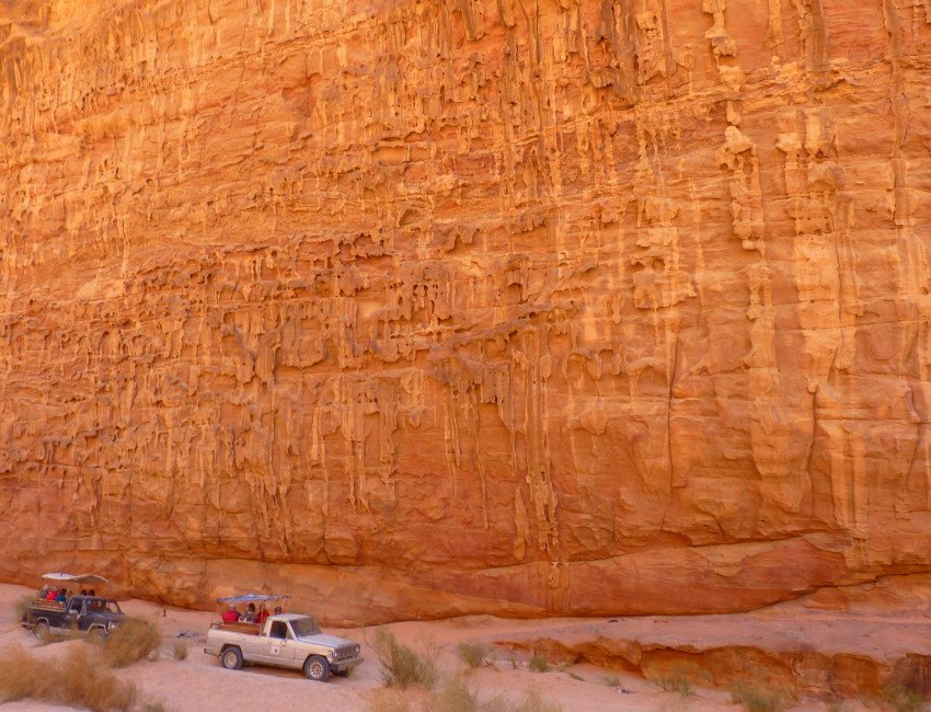 Fjellene og fargene - Wadi Rum - Jordan