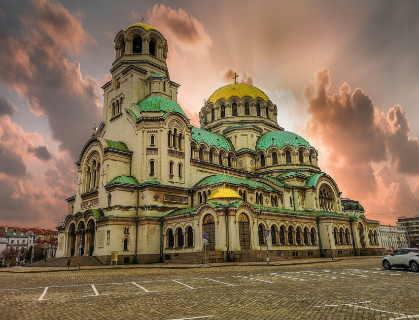 Alexander Nevsky-katedralen i Sofia - Bulgaria