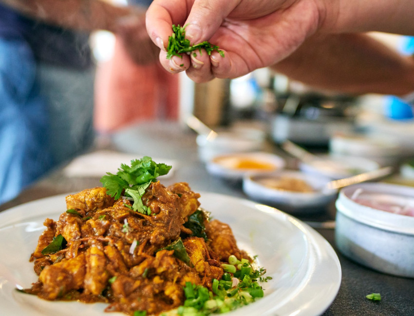 Den lokale maten på Mauritius smaker fortreffelig