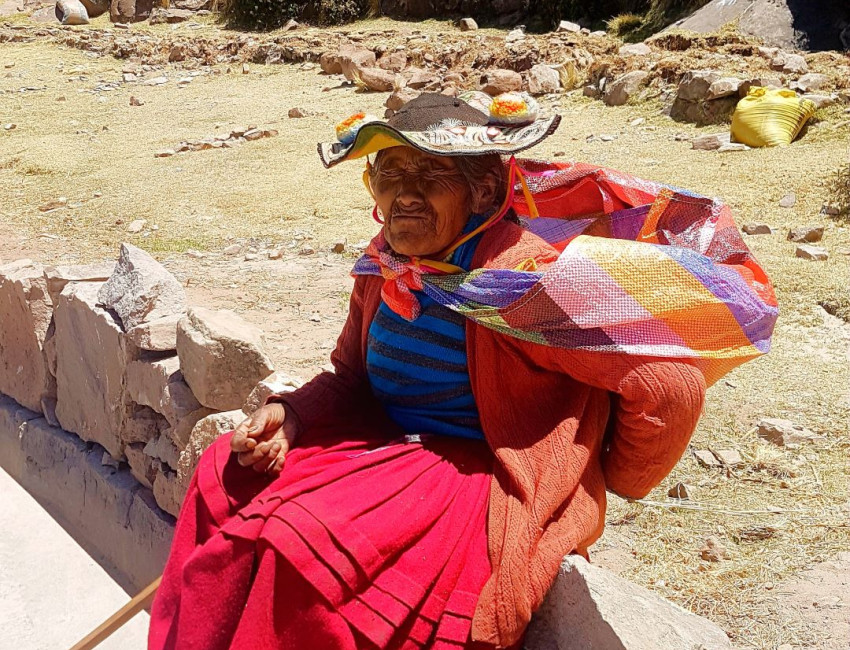 Fargerik og vakker - Titicacasjøen - Peru