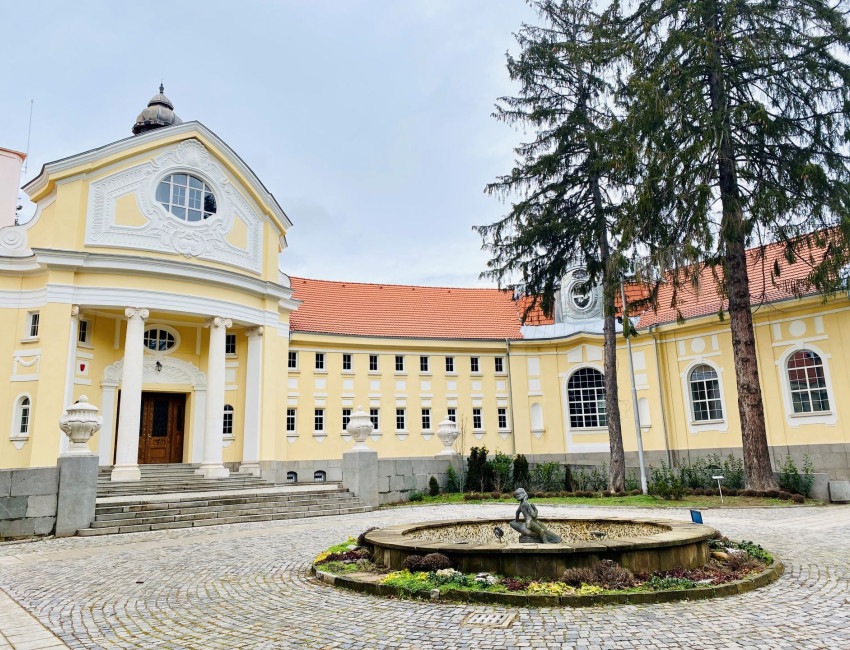 Mineralbadene i Bankya, like utenfor Sofia. Også kalt Det kongelige bad