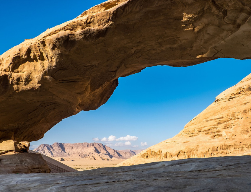 Naturens eget kunstverk i Wadi Rum - Jordan