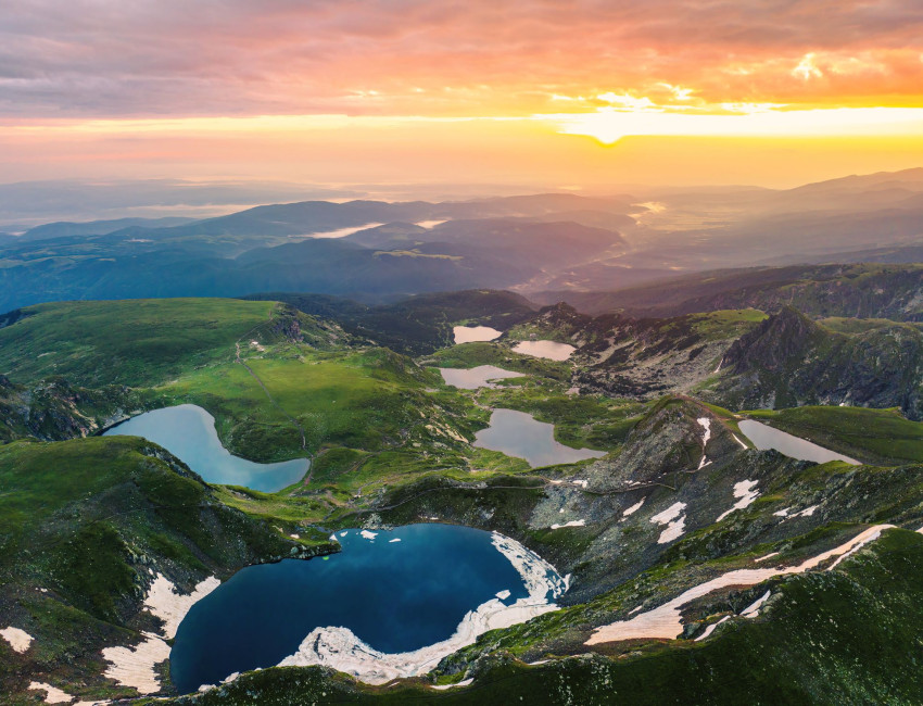 De syv Rila-innsjøene - Bulgaria