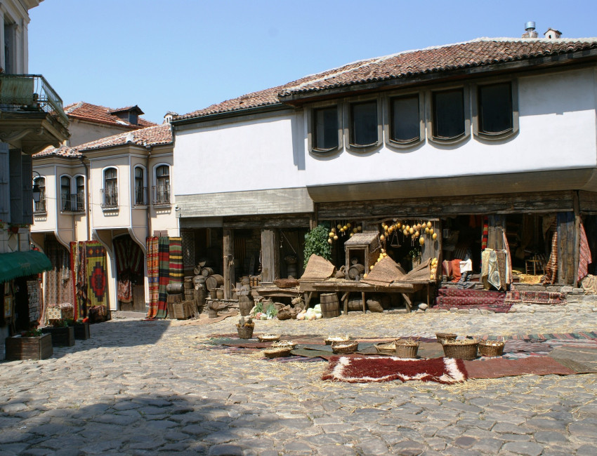 Gamlebyen i Plovdiv - Bulgaria