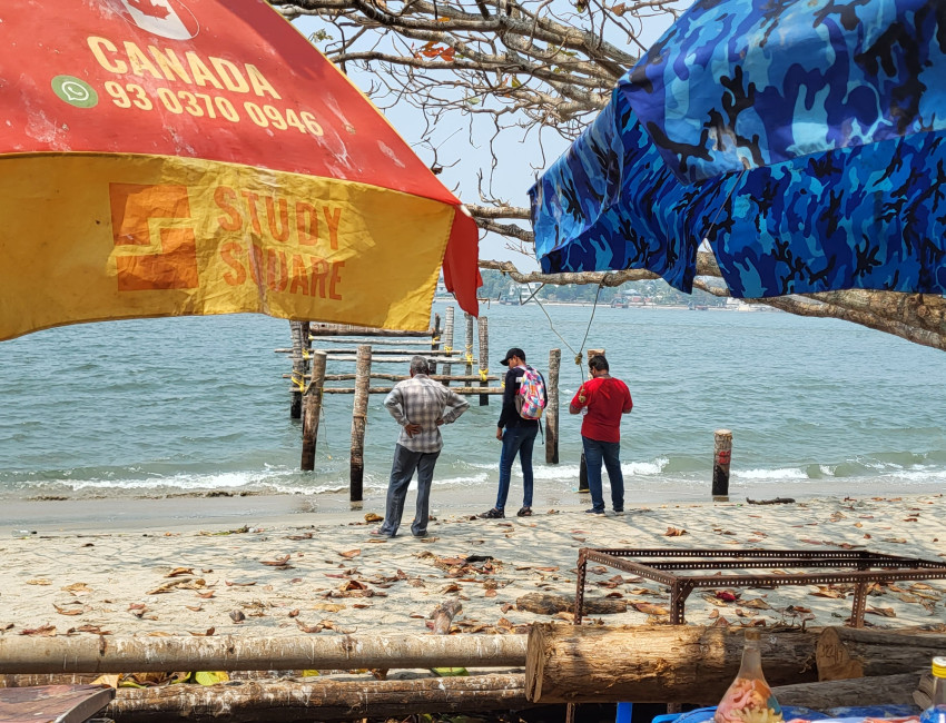 Stranden i Fort Kochi - Kerala