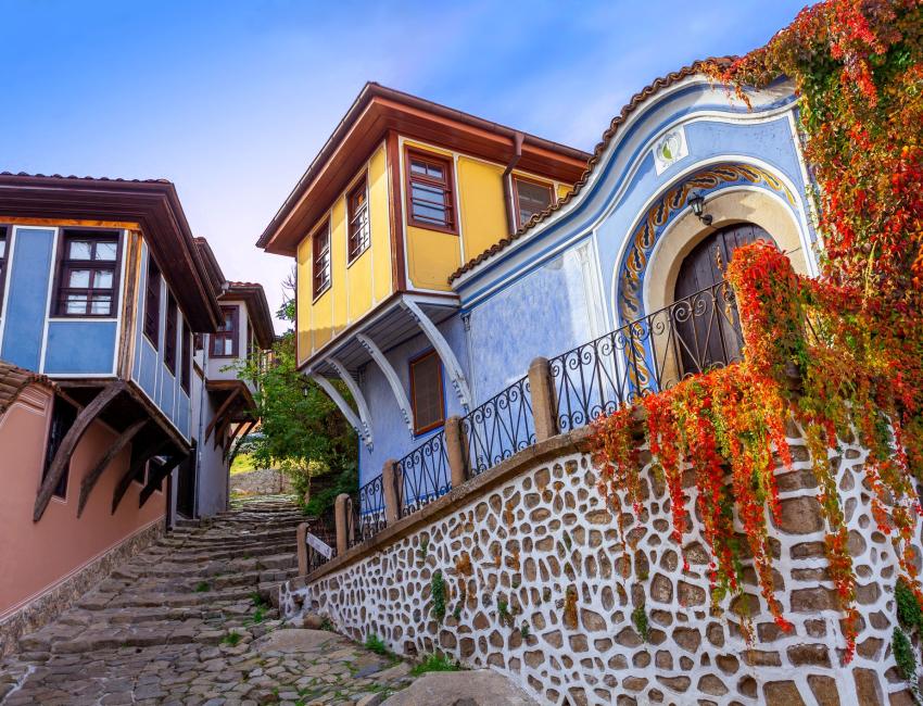 Gamlebyen i Plovdiv - Bulgaria