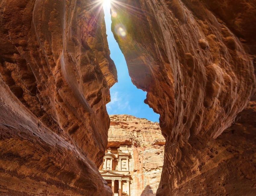Siqen i Petra - Jordan