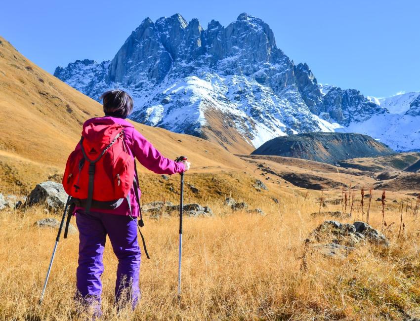 Mount Ushba - Svaneti - Kaukasusfjellene - Georgia
